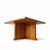 Square Rationalist Table, 1960s For Sale - Image 9 of 10