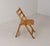 Mid-Century Modern Vintage Italian Folding Chair in Light Wood, 1950s For Sale - Image 3 of 6