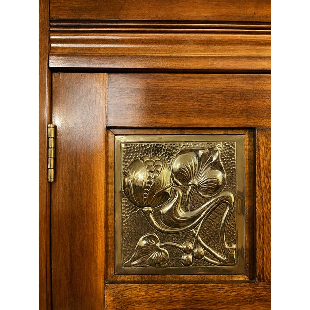 Art Nouveau Bookcase by Josef Hoffmann Portois & Fix, Vienna, Austria, 1900s For Sale - Image 10 of 17