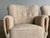 1940s Modern Scandinavian Lounge Chairs in Bouclé and Beech, 1940s, Set of 2 For Sale - Image 5 of 10