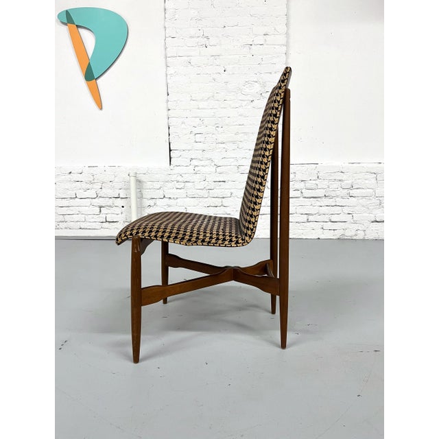 Kodawood 60s Houndstooth Chair by Kodawood For Sale - Image 4 of 11