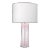 Jamie Young Dahlia Glass Table Lamp For Sale