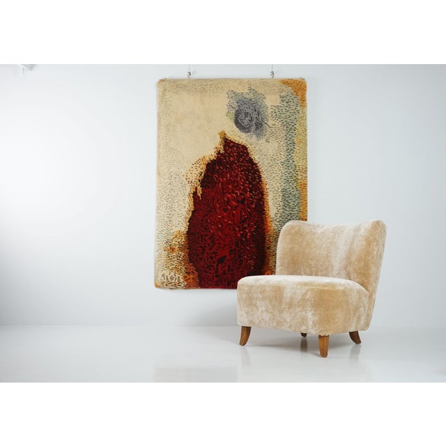 Tapestry by Lutz De Bré for Ewald Kröner, 1971 For Sale - Image 13 of 14