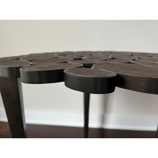 Wood R&y Augousti Modern Side Table For Sale - Image 7 of 11