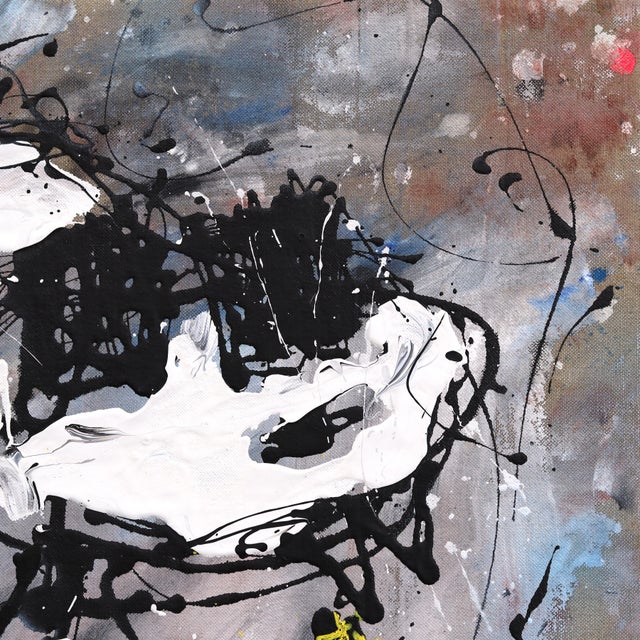 2020s Ghosts of Saturday Morning - Original Urban Pop Art Figurative Acrylic Airbrush Painting on Canvas For Sale - Image 5 of 8