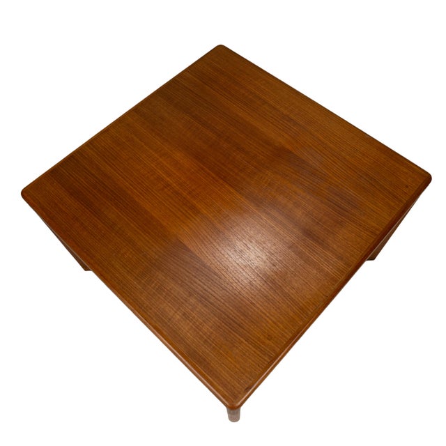 Mid-Century Modern Vejle Stole Danish Modern Teak Side Table Mid Century Modern End Table For Sale - Image 3 of 9
