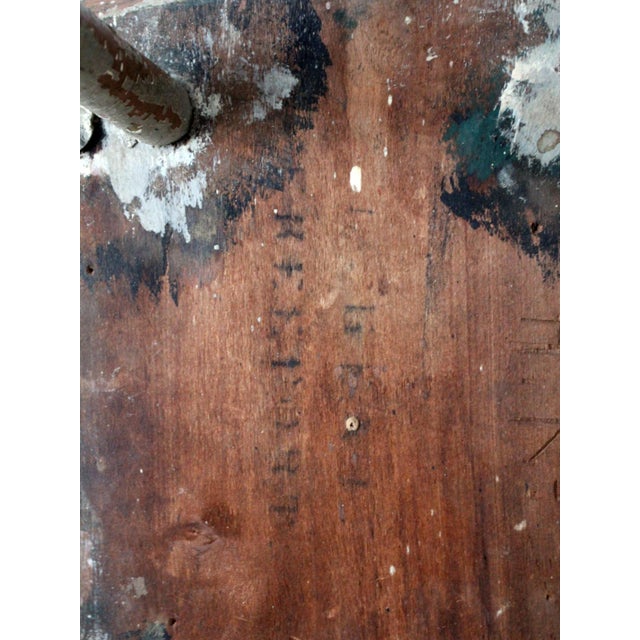 Antique Primitive Painted Farmhouse Side Chair For Sale - Image 16 of 16