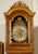 French 19th Century French Longcase Painted Clock with Carved Crest For Sale - Image 3 of 11