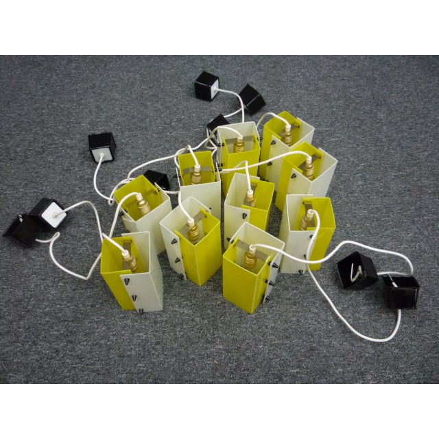 Space Age Acrylic Glass Pendant Lamp, 1950s For Sale - Image 10 of 12