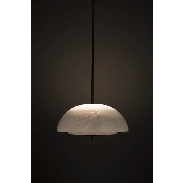 Black Vintage Pendant Lamp in Glass For Sale - Image 8 of 8