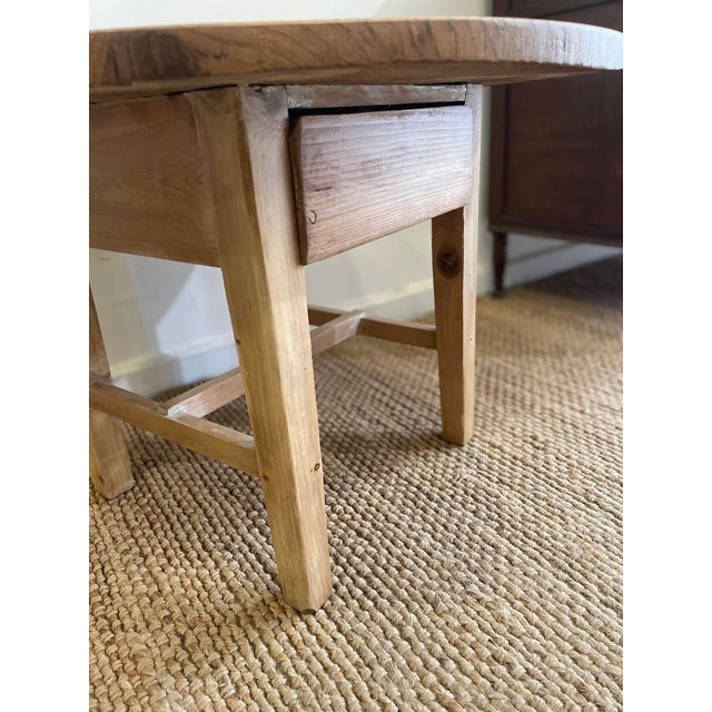 Coffee Table with Drawer in Oak For Sale - Image 9 of 10