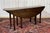 English Drop-Leaf Mahogany Gateleg Table, 1950s For Sale - Image 6 of 14