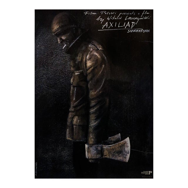 1986 Polish Movie Poster, Axiliad (Witold Leszczyński, Director) - Pagowski For Sale