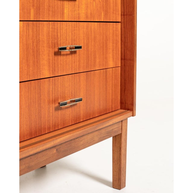 Vintage Scandinavian Teak Sideboard, 1950s For Sale - Image 9 of 11