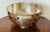 Gorgeous hand hammered silvertone bowl with embellishments.