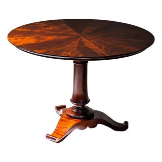 Antique Center Table in Mahogany, 1800s For Sale