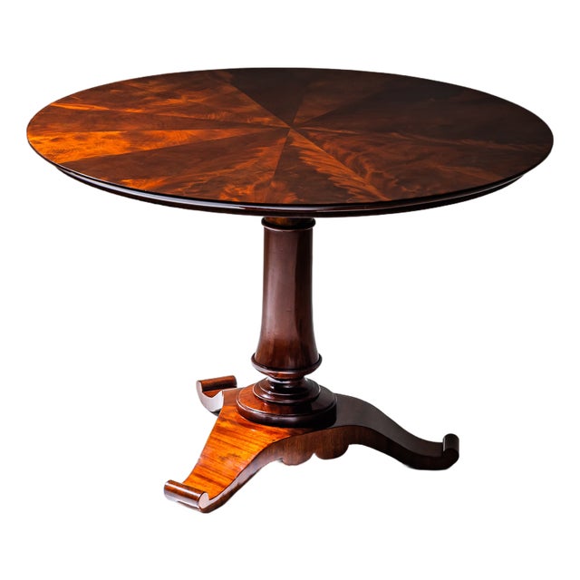 Antique Center Table in Mahogany, 1800s For Sale