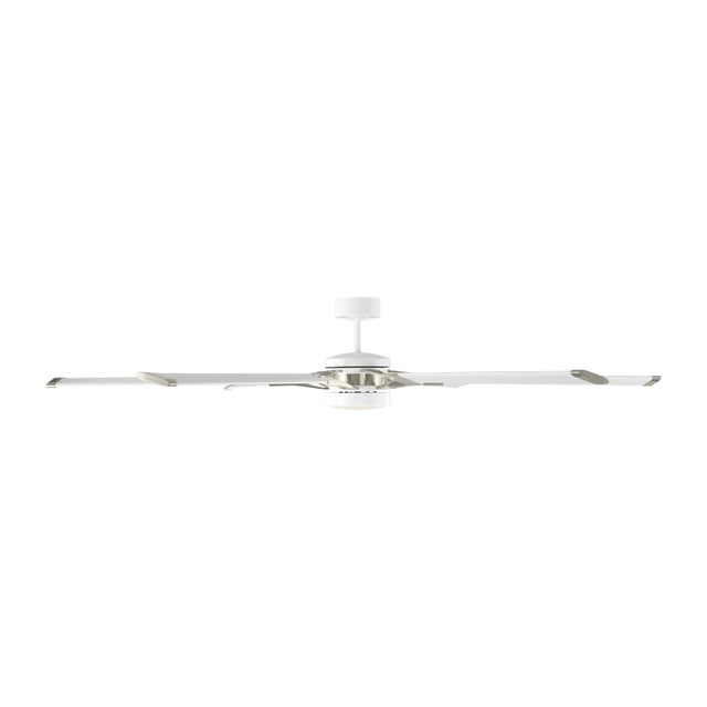 Modern Sean Lavin by Visual Comfort Fan Loft 72" LED Ceiling Fan in Matte White For Sale - Image 3 of 6