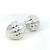 Traditional 1990s Pair of Tiffany & Co Estate XL Puffed Clip-on Earrings Sterling Silver For Sale - Image 3 of 18