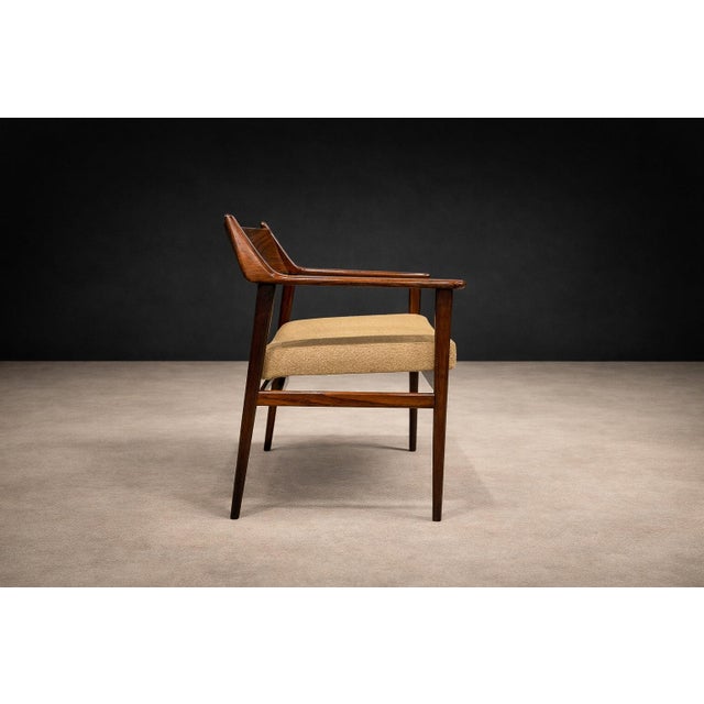 Set of Four Brazilian Rosewood Armchairs / Dining Chairs by Jorge Jabour, Cantù, 1960s - Lot 634–615A For Sale - Image 18 of 18