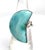 Monumental Larimar Half-Moon Ring in Sculptural .925 Sterling Silver, Size 7.75 For Sale - Image 10 of 10
