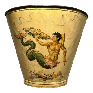 Antique Painted Grape Hod