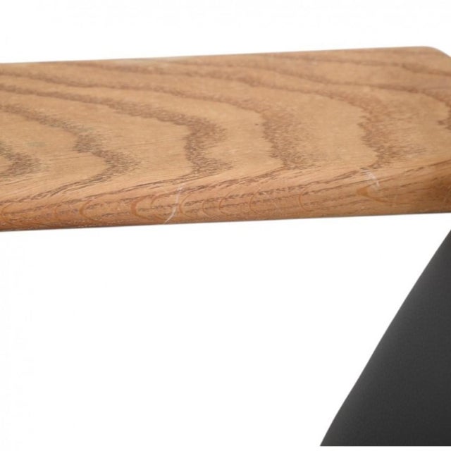 GE290 Chair in Oak and Black Leather by Hans Wegner, 1980s For Sale - Image 12 of 18