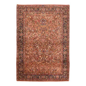 Indian Tabriz Rug 5'0" X 7'4''