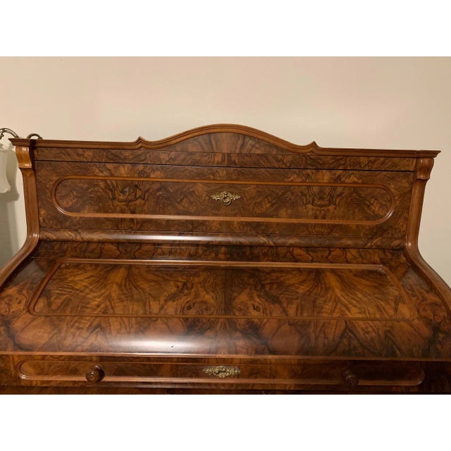 Museum-Style Victorian Roll-Top Desk — Secret Compartments, Letter Slots, Storage Galore For Sale - Image 4 of 10