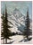 Joseph Gautschi, Montagne enneigée, Suisse, Oil on Canvas For Sale