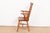Wood Stickley Solid Cherry Wood Spindle Back Windsor Armchair, 1960 For Sale - Image 7 of 10