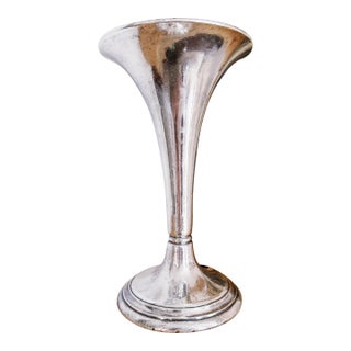 1898 Silver Plated Vase From Dollar Steamship Lines For Sale