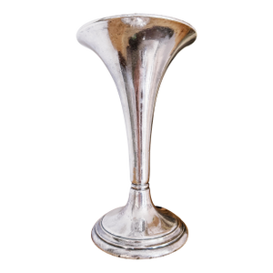 1898 Silver Plated Vase From Dollar Steamship Lines