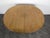 Oval Directoire-Style Cherry Wood Table with Extension For Sale - Image 3 of 7