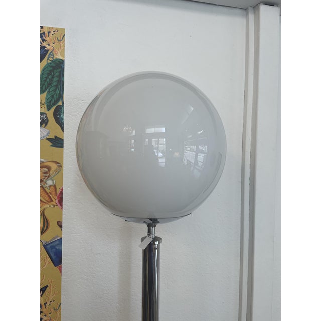 1970s Chrome Floor Lamp from Bauhaus, 1970s For Sale - Image 5 of 7