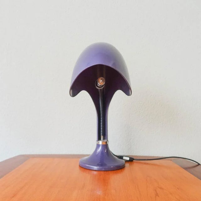 Glass Table Lamp by Marcello Cuneo for Ampaglas, 1960s For Sale - Image 6 of 17