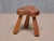3-Legged Stool in Cherrywood by Ingvar Hildingsson, Sweden, 1970s For Sale - Image 9 of 11