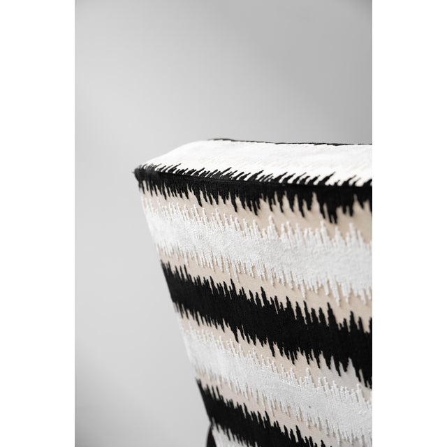 Wood Art Deco Tank Armchair attributed to Miroslav Navrátil, Former Czechoslovakia, 1960s For Sale - Image 7 of 9