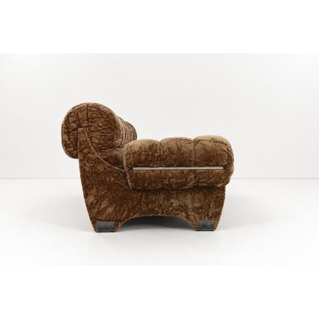 Italian Sculptural Sofa, 1970s For Sale - Image 3 of 10