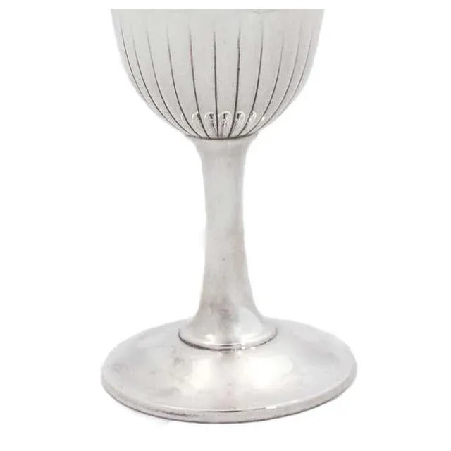 Mid-Century Modern 1900s Sterling Silver Goblet For Sale - Image 3 of 6