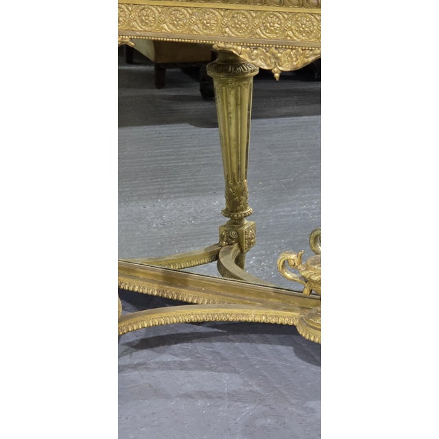 Stone Victorian Gilt Console Table, 1850 For Sale - Image 7 of 14