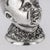 19th Century Victorian Silver Novelty Salt & Pepper, London, England, 1880s, Set of 2 For Sale - Image 12 of 18