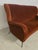 1950s Vintage Italian Velvet Sofa, 1950s For Sale - Image 5 of 11