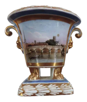 Early 19th Century Worcester Porcelain Potpourri Urn Vase