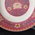 Chinese Ceramic Plate,Qianlong Marked Famille Rose Porcelain Plate Hand Painted Floral Patterns Pattern For Sale - Image 4 of 10
