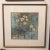 Blue "Textures IV" Framed and Matted Lithograph For Sale - Image 8 of 8
