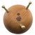 Mid-Century Sculptural Teak and Brass Lidded Bowl from Ståko, Sweden, 1950s-1960s For Sale - Image 6 of 8