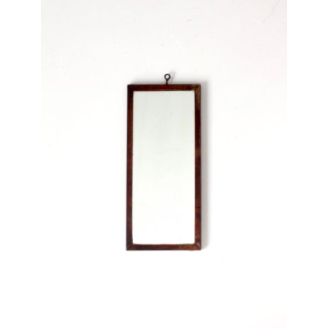 Antique Primitive Double Reflection Mirror For Sale - Image 10 of 12