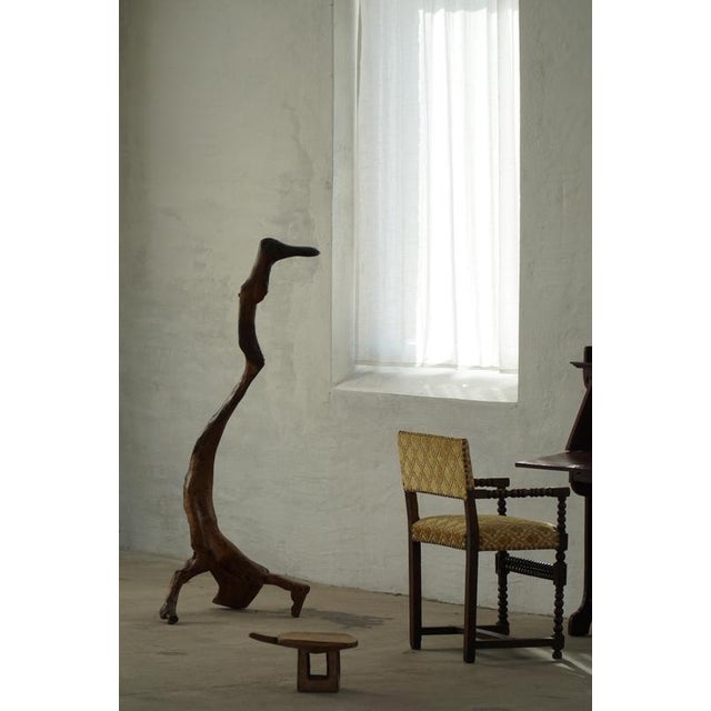 French Artist, Abstract Organic Carved Bird Form, 1960s, Wood For Sale - Image 6 of 18