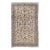 Vintage Ivory Persian Yazd Rug - 06'06 X 10'06 For Sale